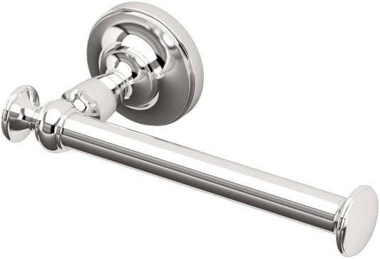 Gatco 4123 Tavern Toilet Paper Holder. Polished Nickel / Wall Mounted Euro Style Toilet Tissue Holder. Zinc